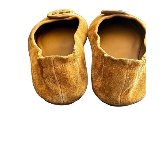 Tori Burch Minnie Travel Suede Ballet Flats size 6.5 - Picture 9 of 14
